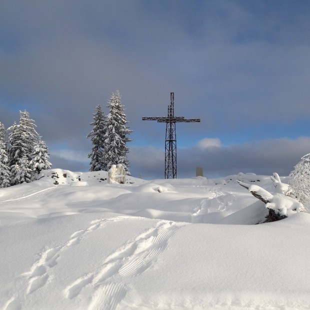 Kreuz Bergstation Skischaukel Radstadt - Fotograf: Familie Hochwimmer