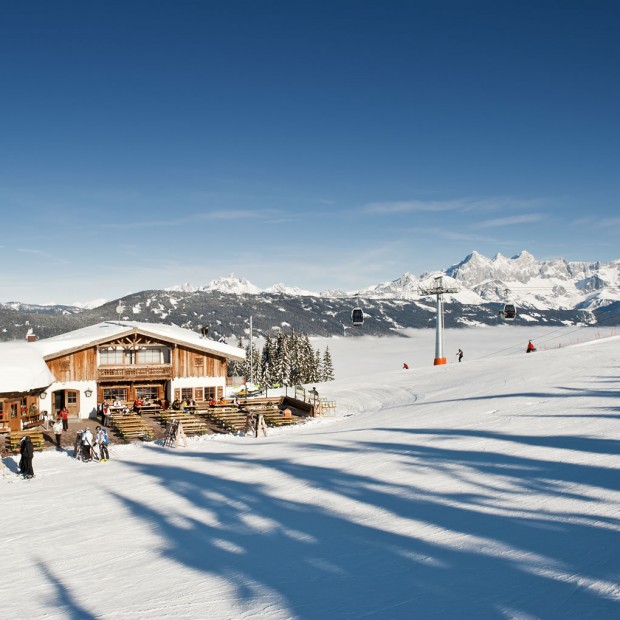 Urige Skihütte © Salzburger Sportwelt - Fotograf: TVB Radstadt